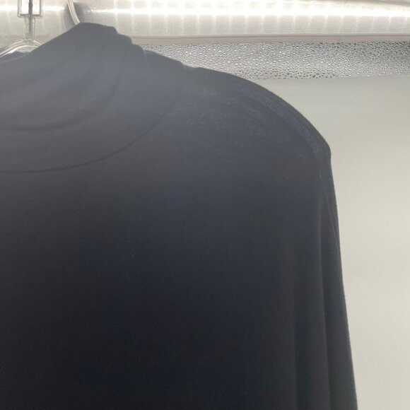Mod Ref Women's Turtleneck Tunic Top Long Sleeve Black Size Medium - Picture 4 of 8
